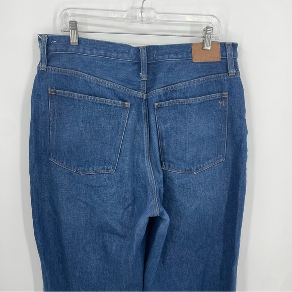 MADEWELL Baggy Straight Jeans STYLE NH643 blue Sz 32 - Picture 6 of 12